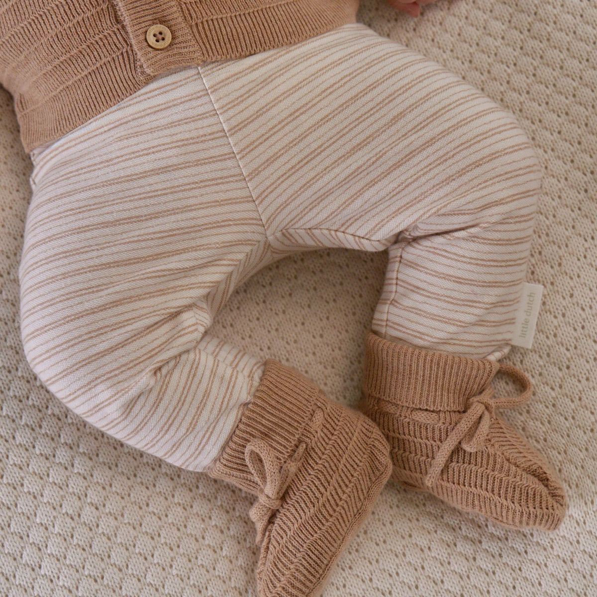 Gestreepte Broek Bruin
