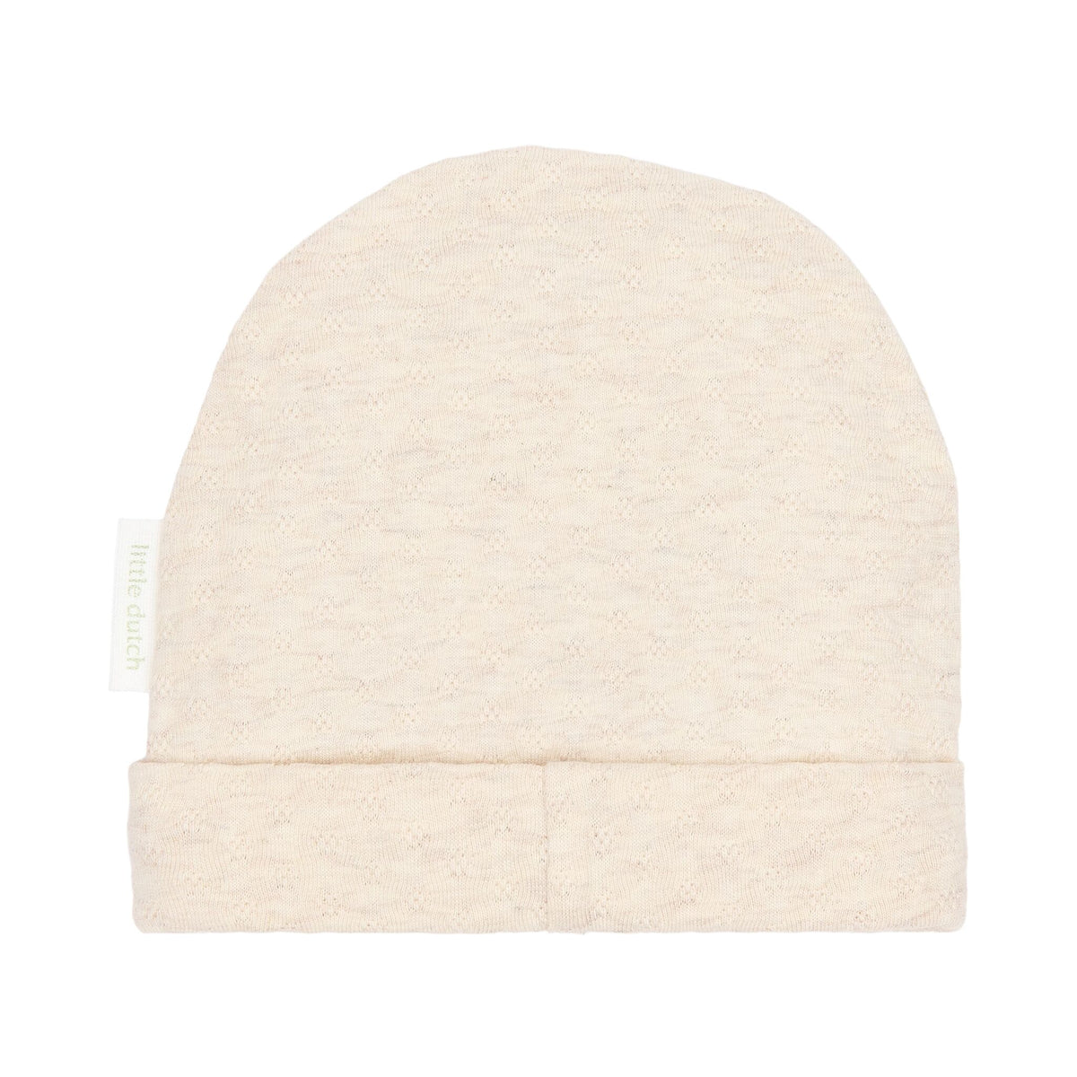 Muts Beige met borduursel