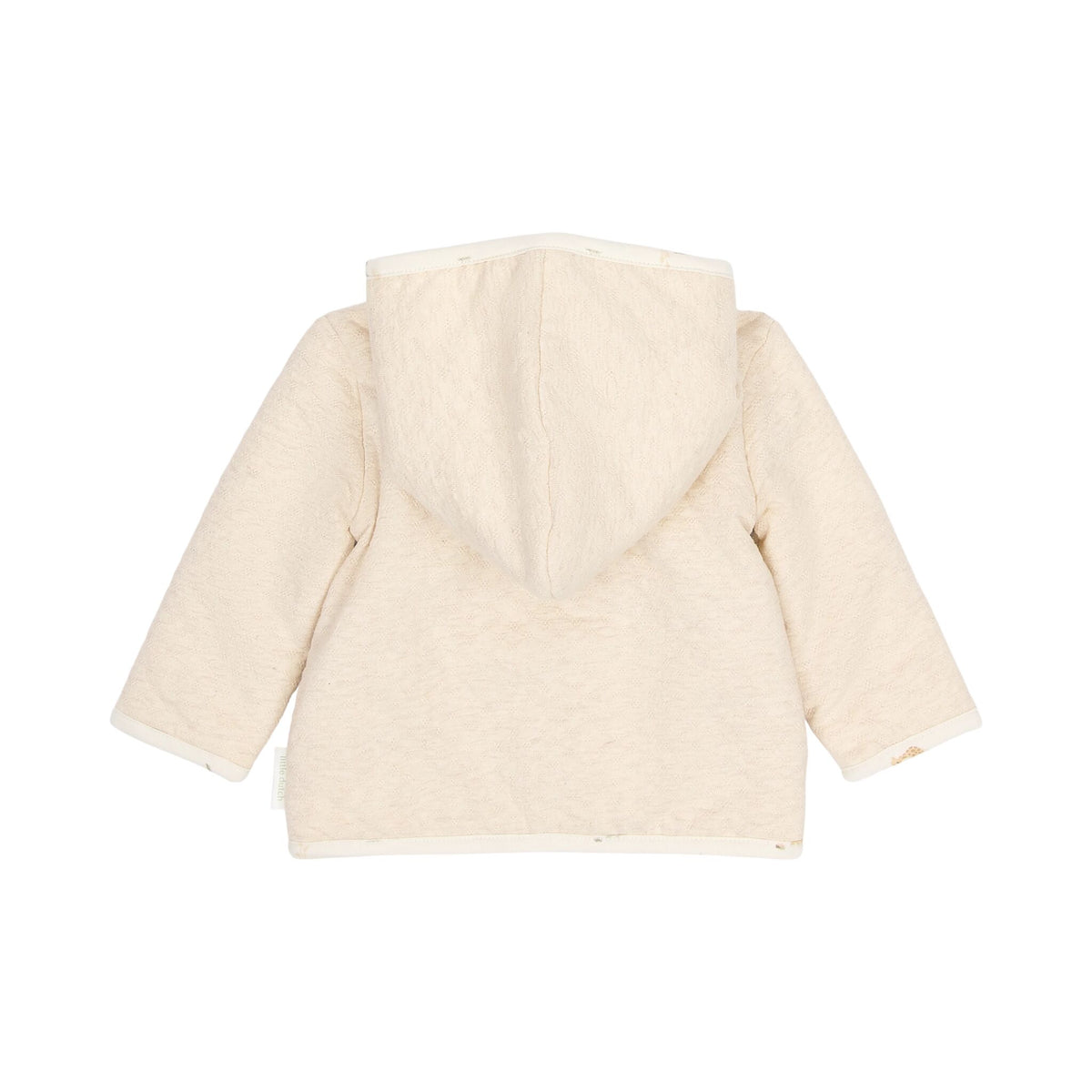 Omkeerbaar Vest Beige met Capuchon