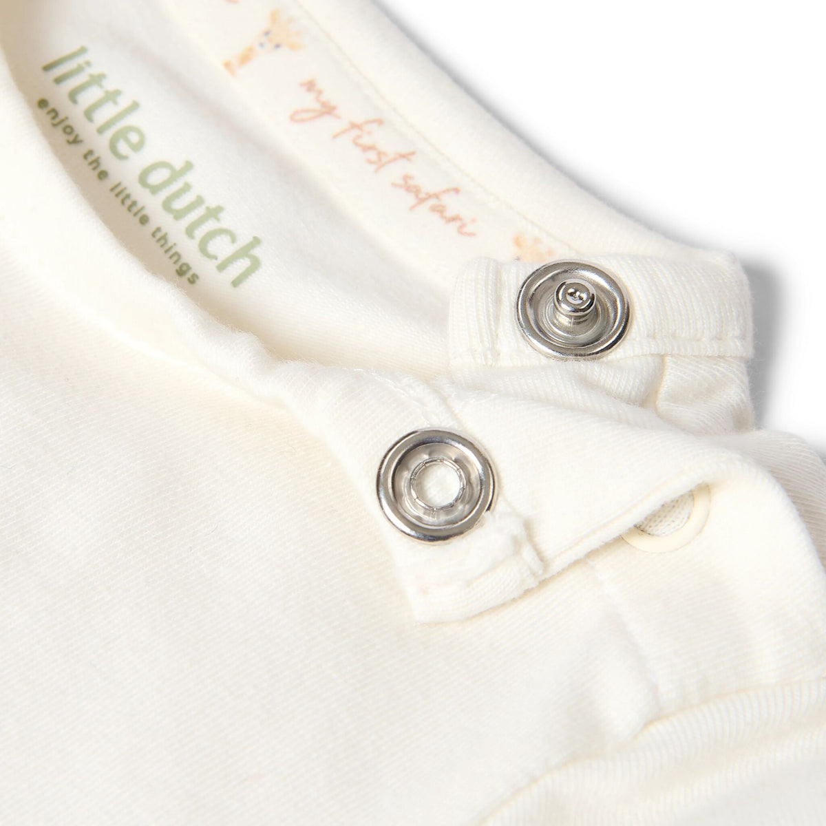 Shirt lange mouwen Crème