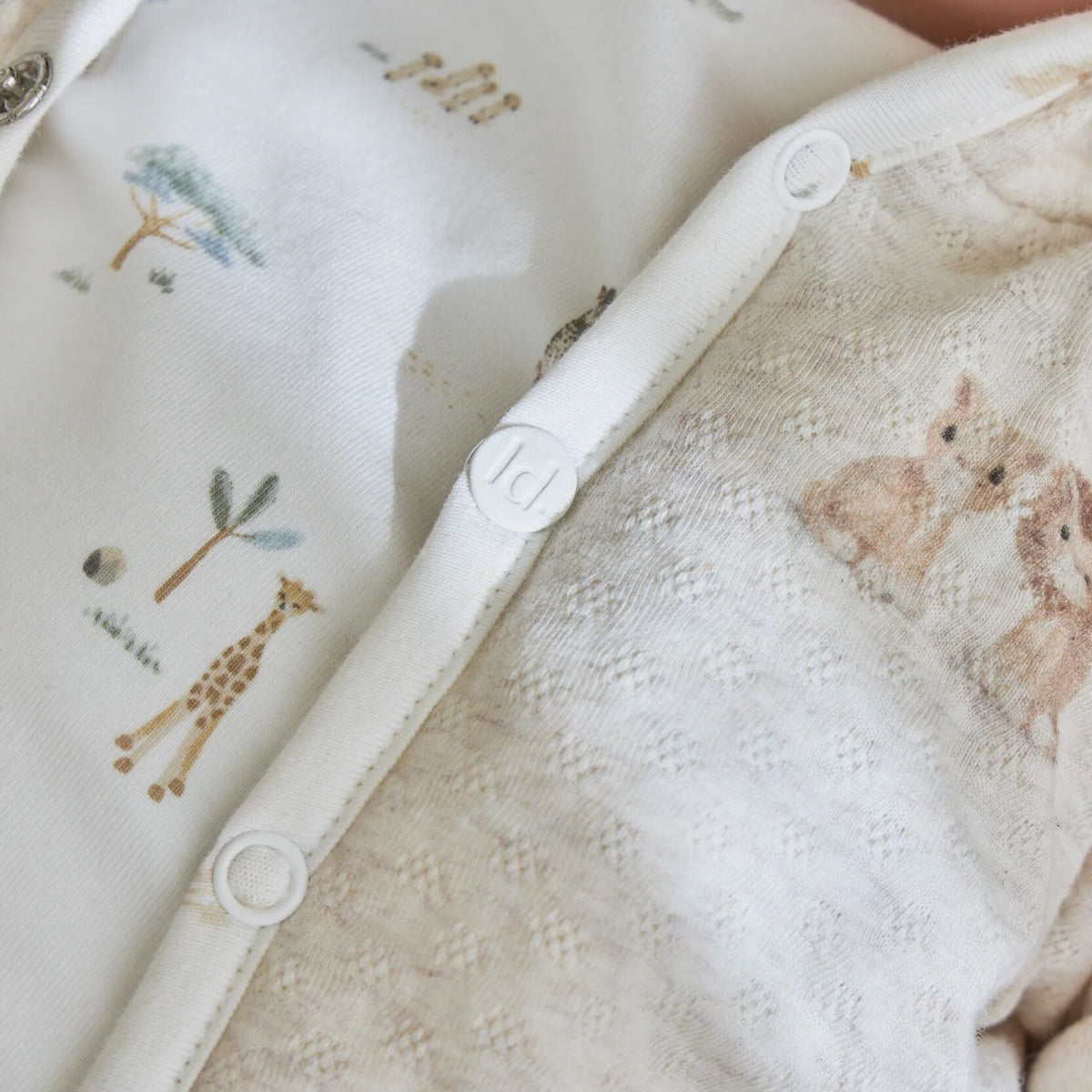 Shirt lange mouwen Wit Little Safari
