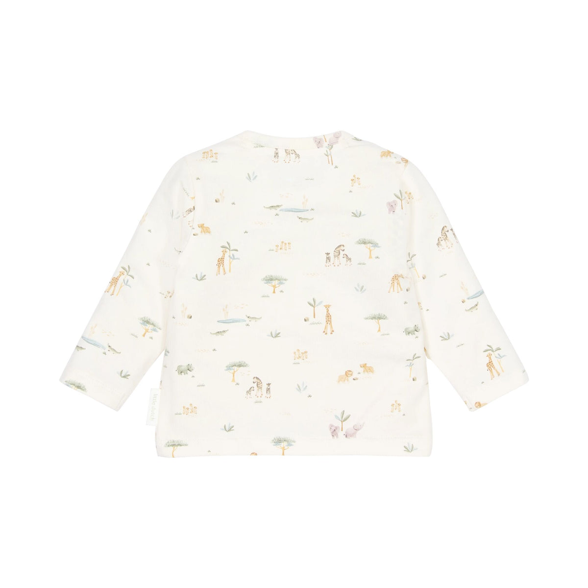 Shirt lange mouwen Wit Little Safari