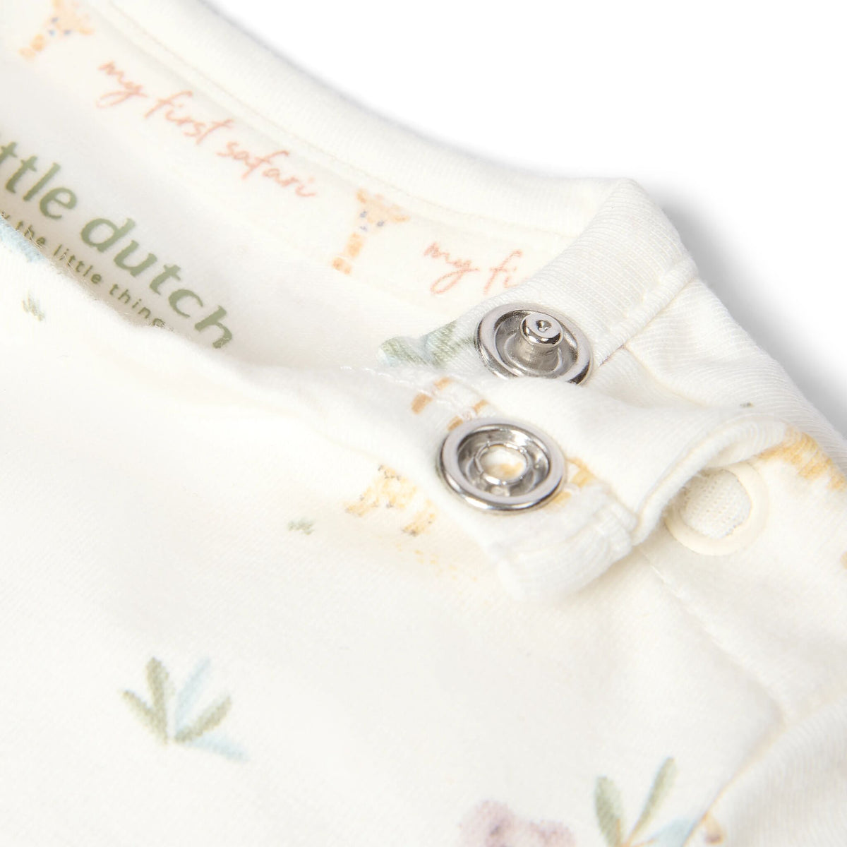 Shirt lange mouwen Wit Little Safari