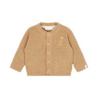 Gebreid Vest Bruin