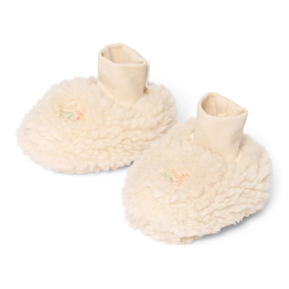 Teddy baby Slofjes Zand Bloemenprint