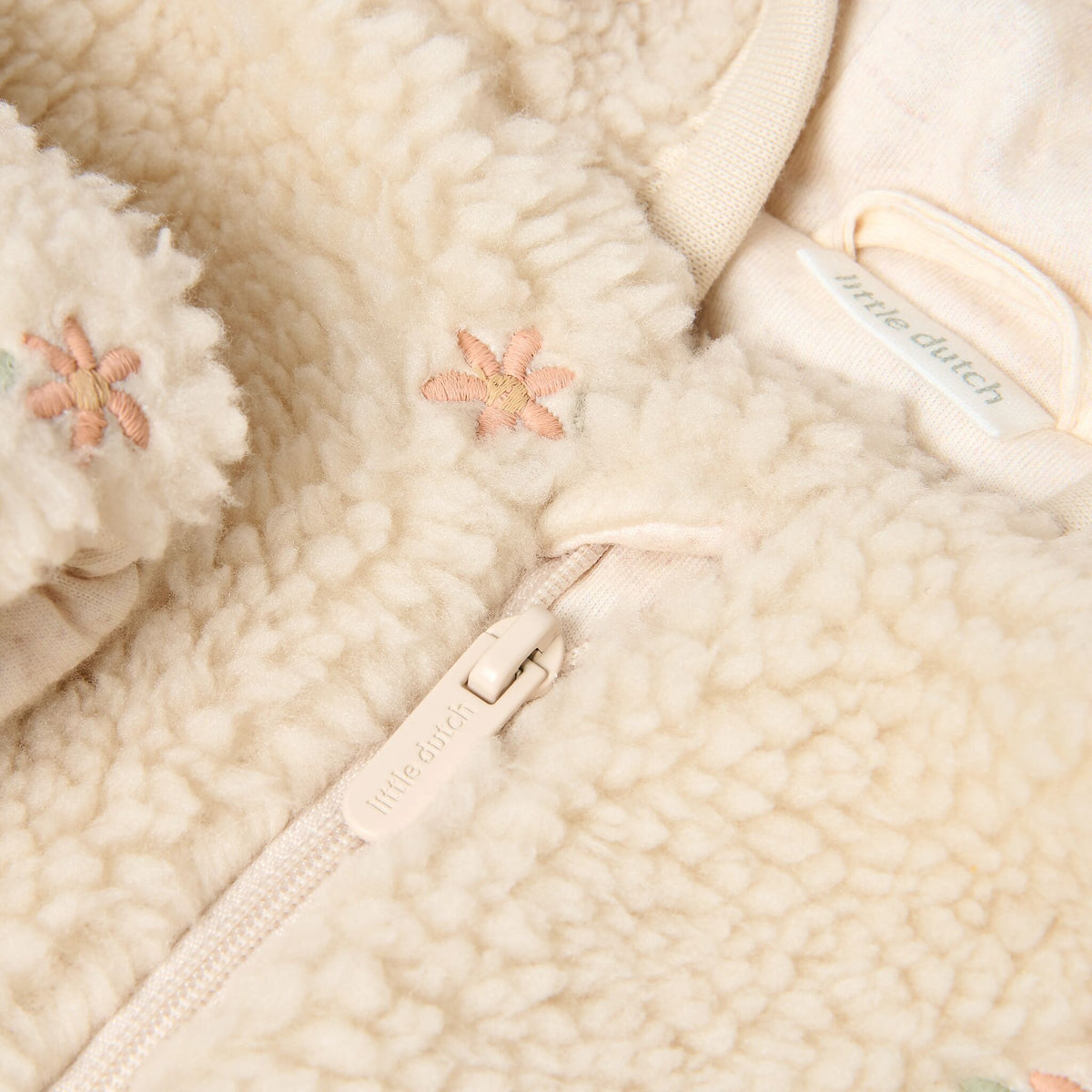 Teddy Pak Zand Bloemenprint
