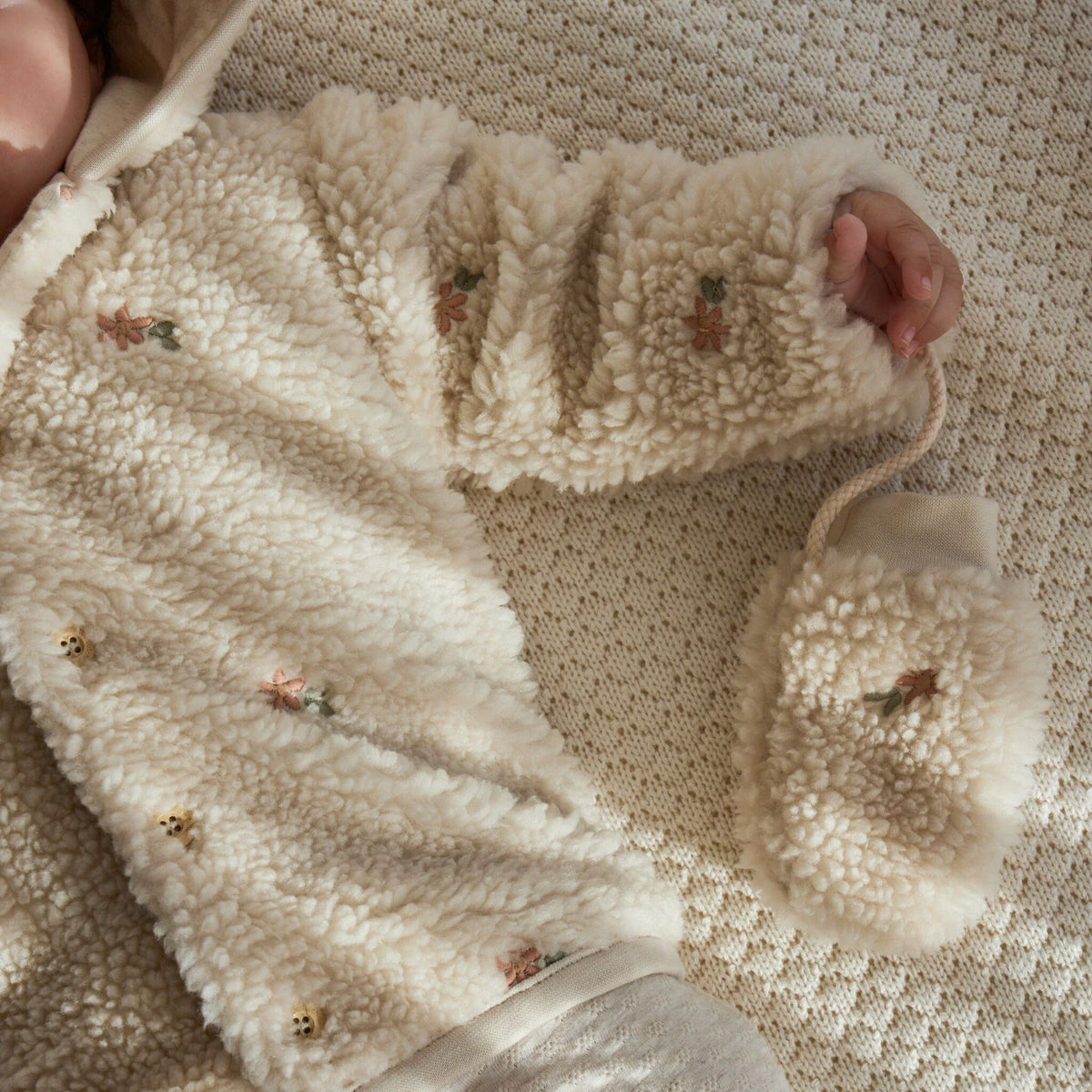 Teddy Jas Zand Bloemenprint