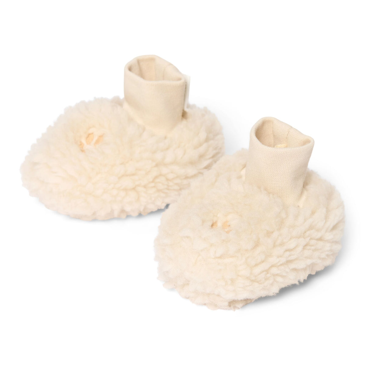 Teddy baby Slofjes Zand Pootjesprint