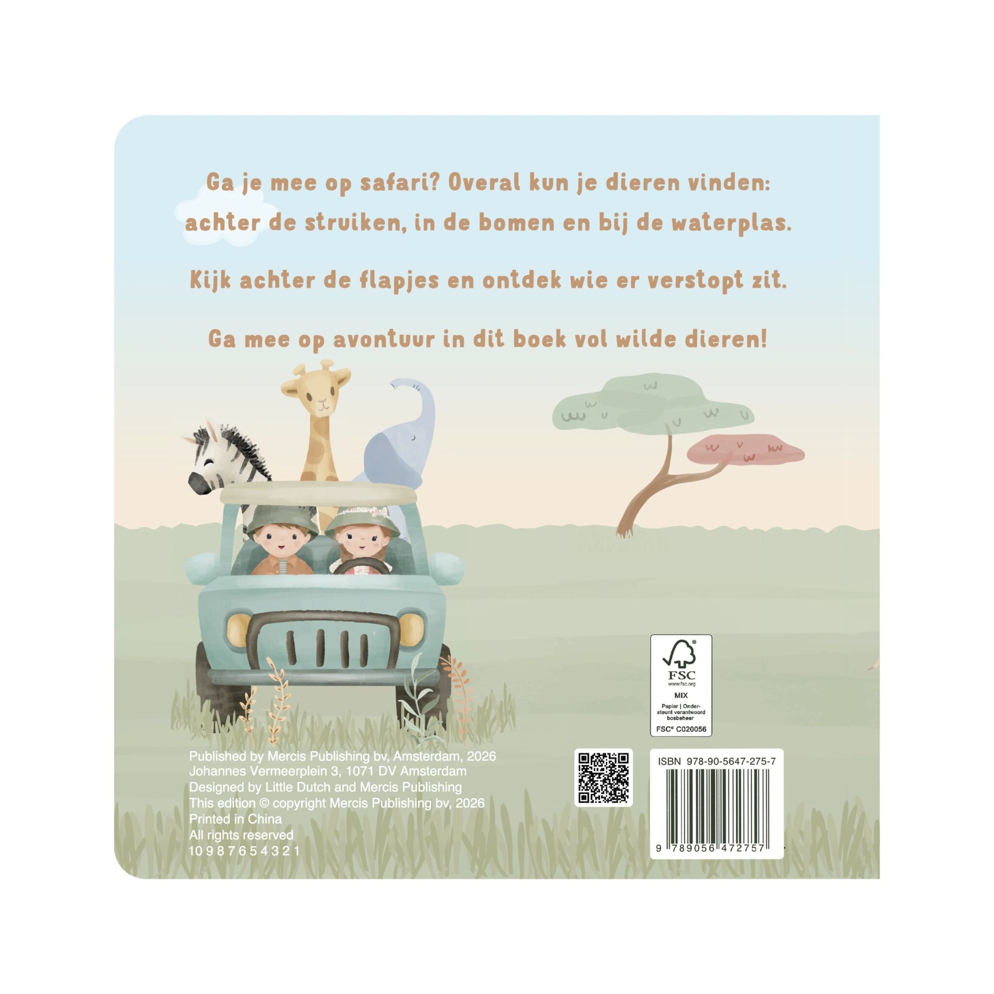 Mijn flapjesboek - Wilde dieren