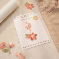 Set van 2 strijkpatches safari flamingo