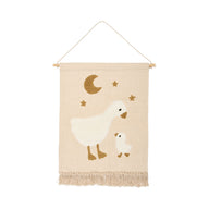 Wandkleed gans - Wit