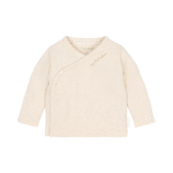 Overslag Shirt lange mouwen Beige