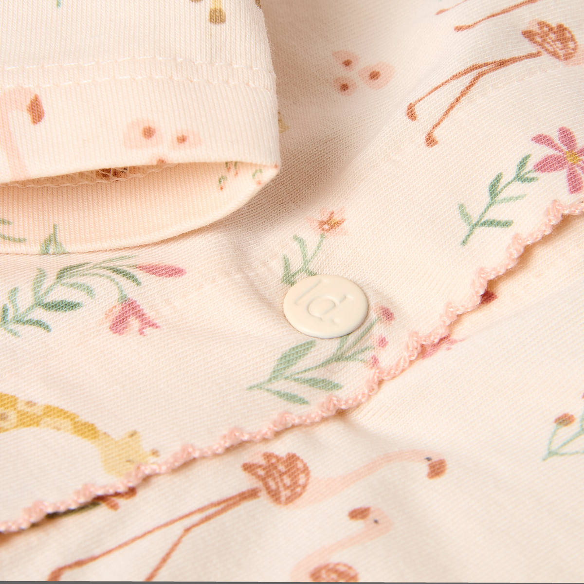 Einteiliger Pyjama blooming safari