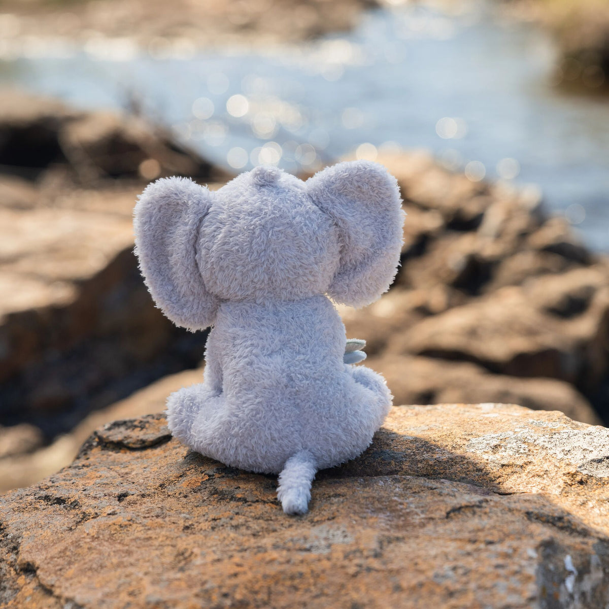 Kuscheltier Elefant - Grau