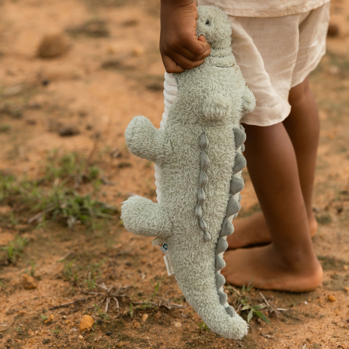 Cuddly toy Crocodile - Green