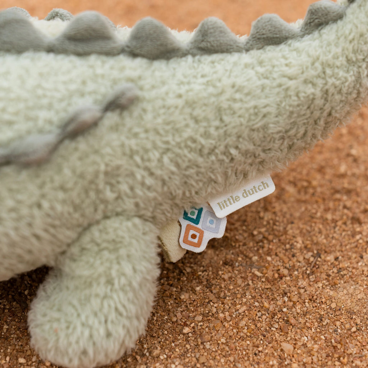Cuddly toy Crocodile - Green