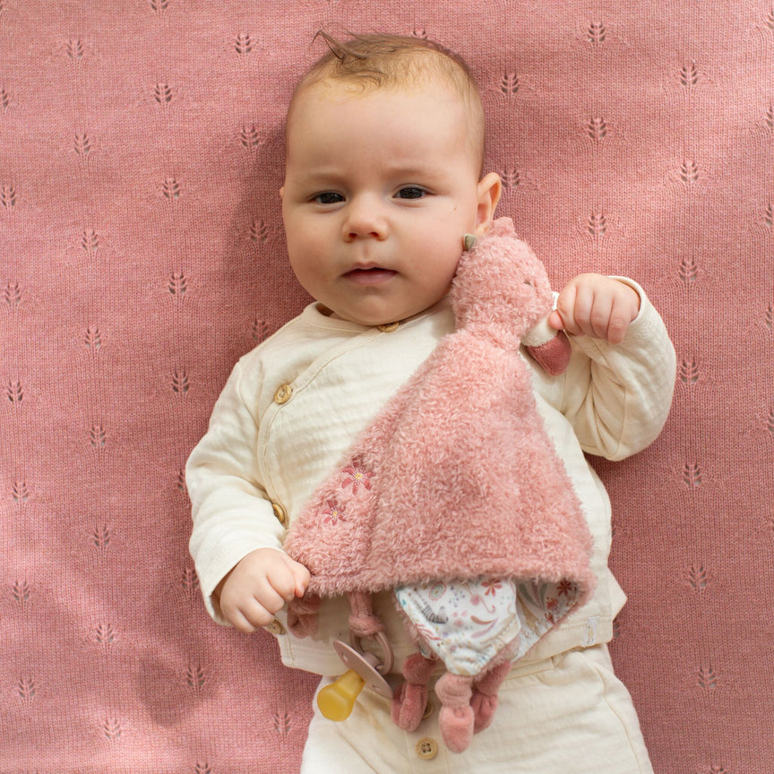 Kuscheltuch Flamingo - Pink