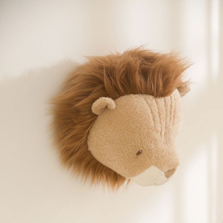 Animal head Lion - Yellow