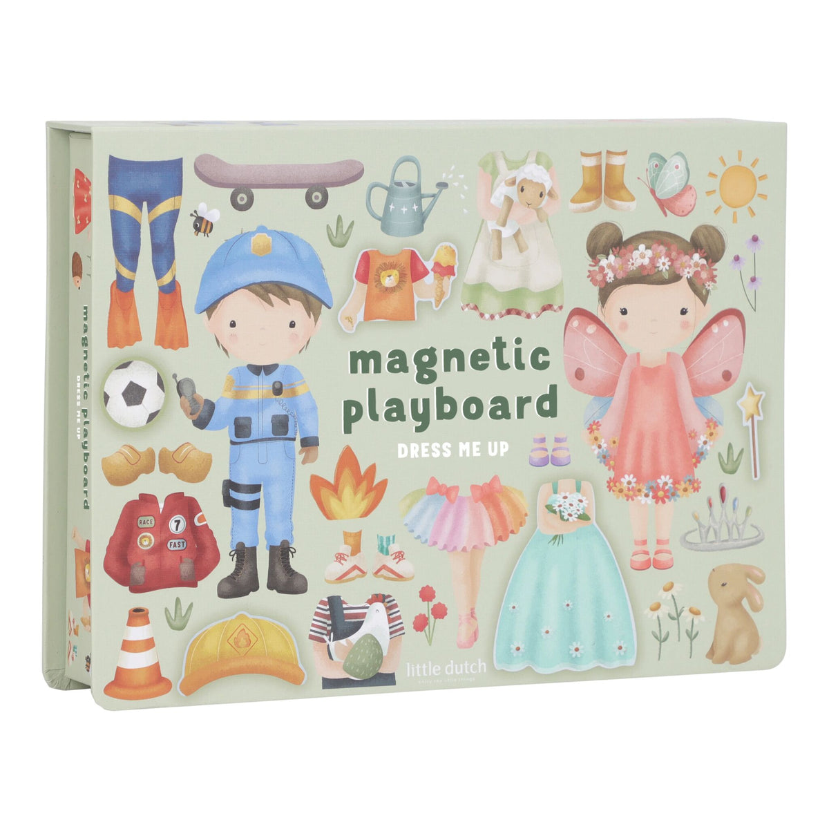 Magnetisch Speelbord Dress-Up Jim & Rosa
