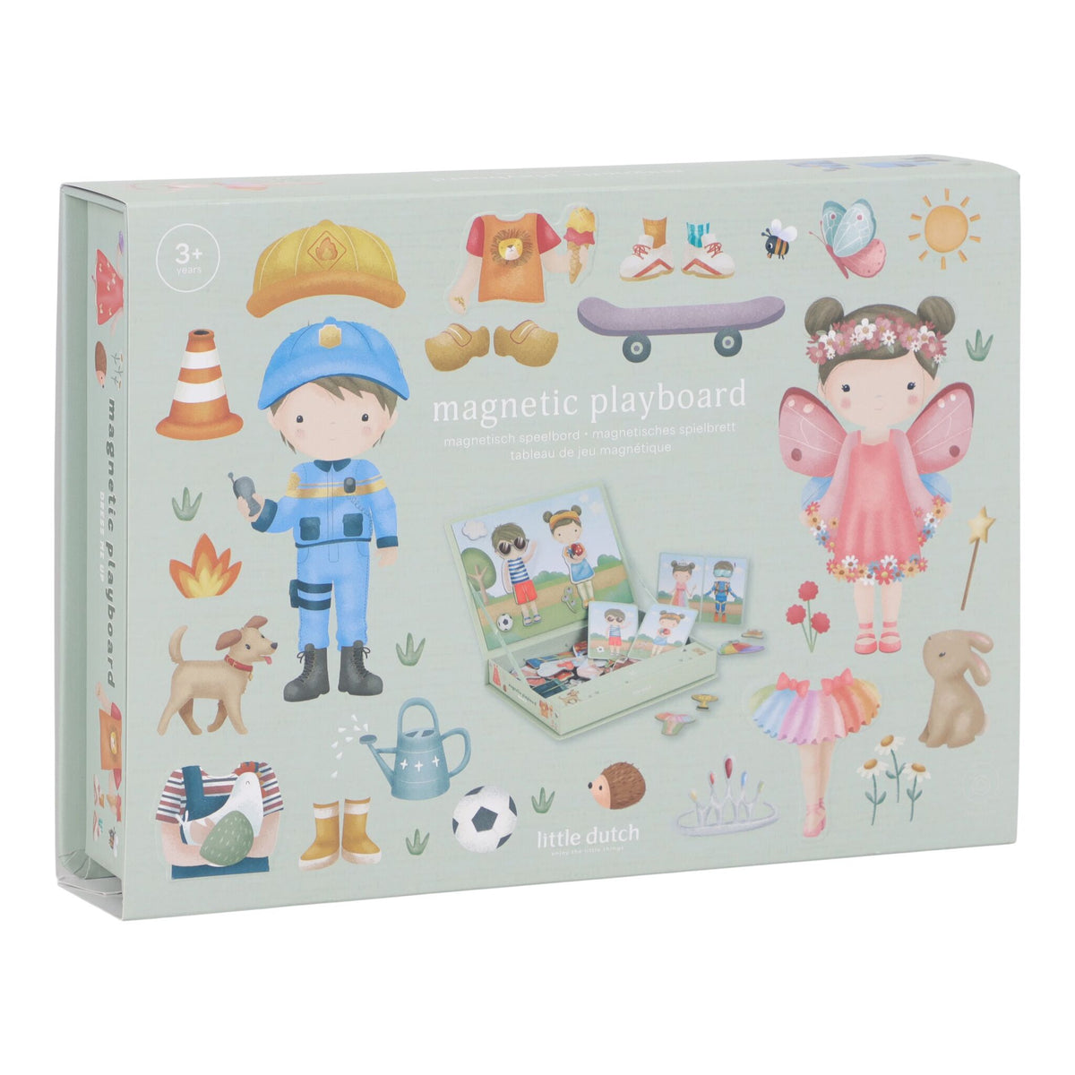 Magnetisch Speelbord Dress-Up Jim & Rosa
