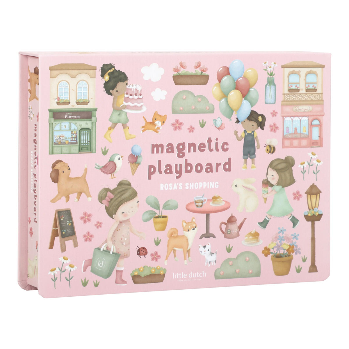 Magnetisch Speelbord Rosa’s Winkelstraat