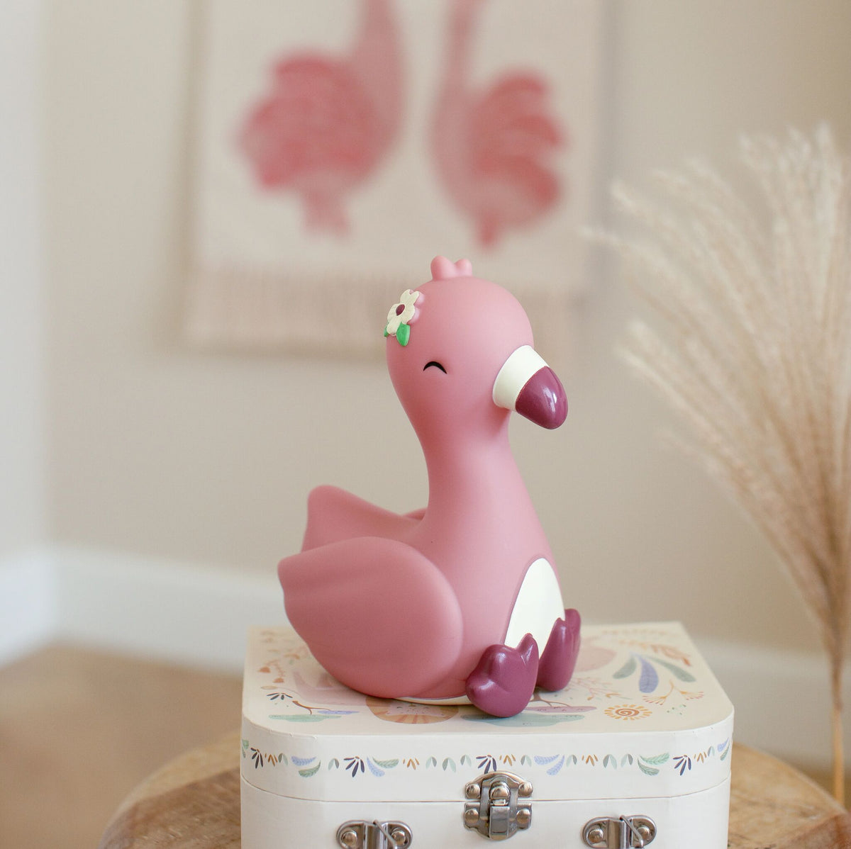 Nachtlampje Flamingo - Roze