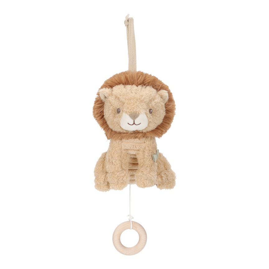 Music box Lion - Yellow