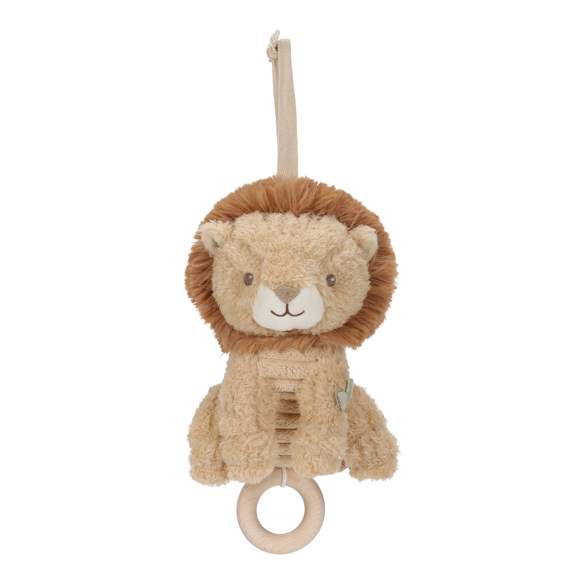 Boîte à musique Lion - Jaune