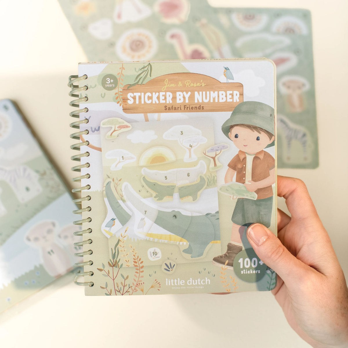Stickerboek op nummer - Jim