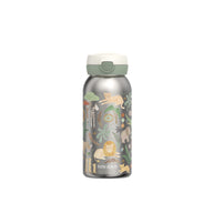 Drinkfles kind RVS flipdop 600 ml - Mepal Campus - Safari Friends