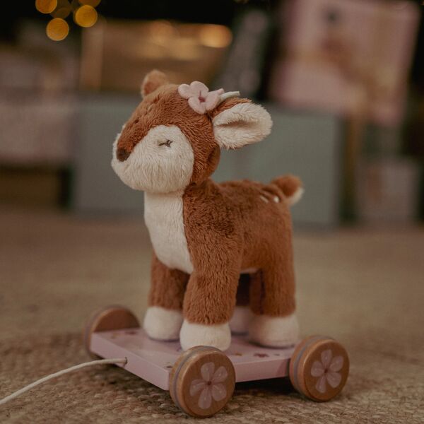 Trekdier Hert - Roze - Fairy Garden