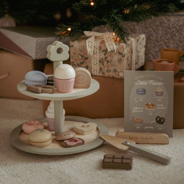 Étagère en bois - Vert - Essentials 