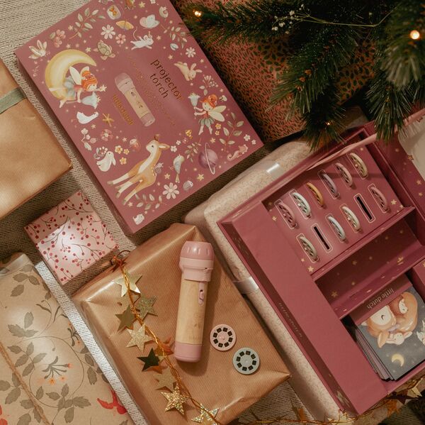 Geschichtenprojektor Taschenlampe - Rosa 