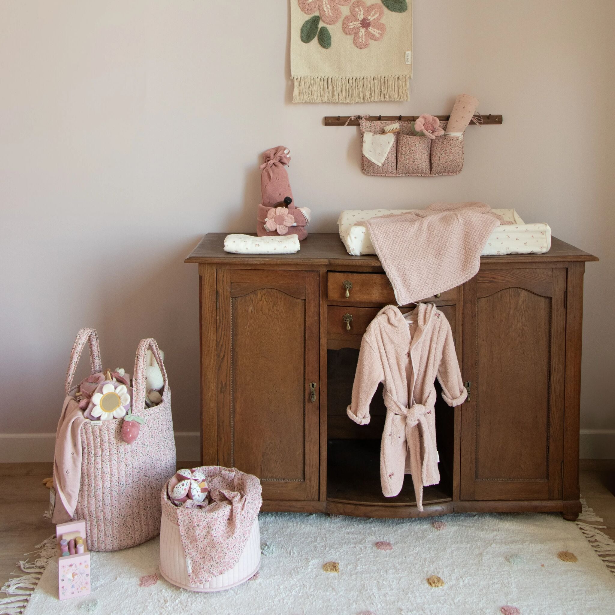 Badjas - Roze - Fairy Garden