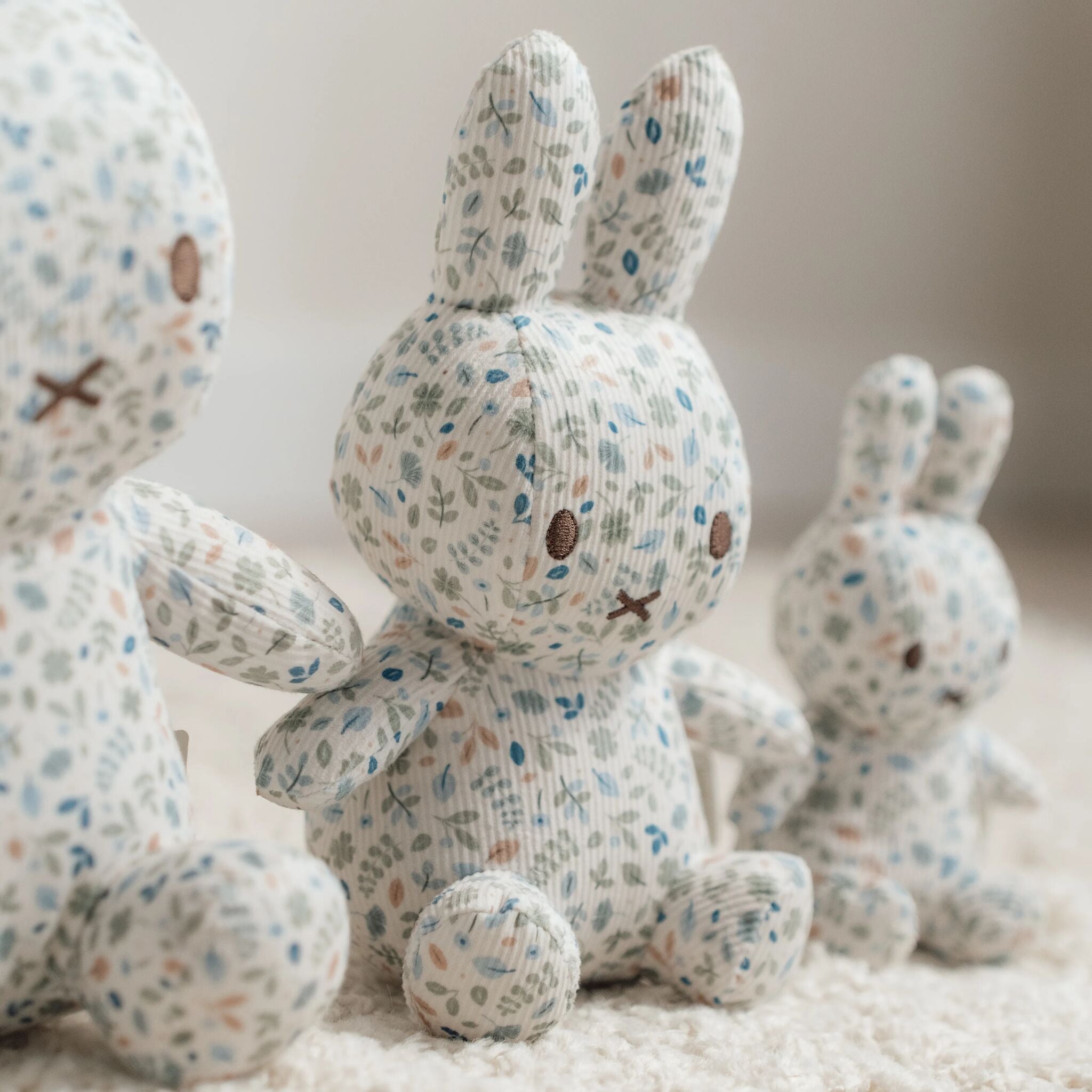 miffy cuddle all-over print 20 cm - Blue - Lucky Leaves 