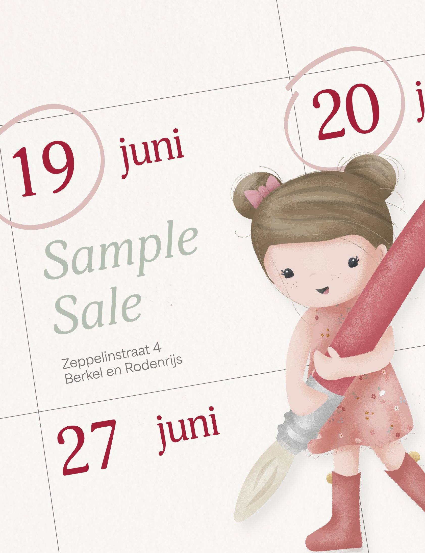 Exclusieve Sample Sale!