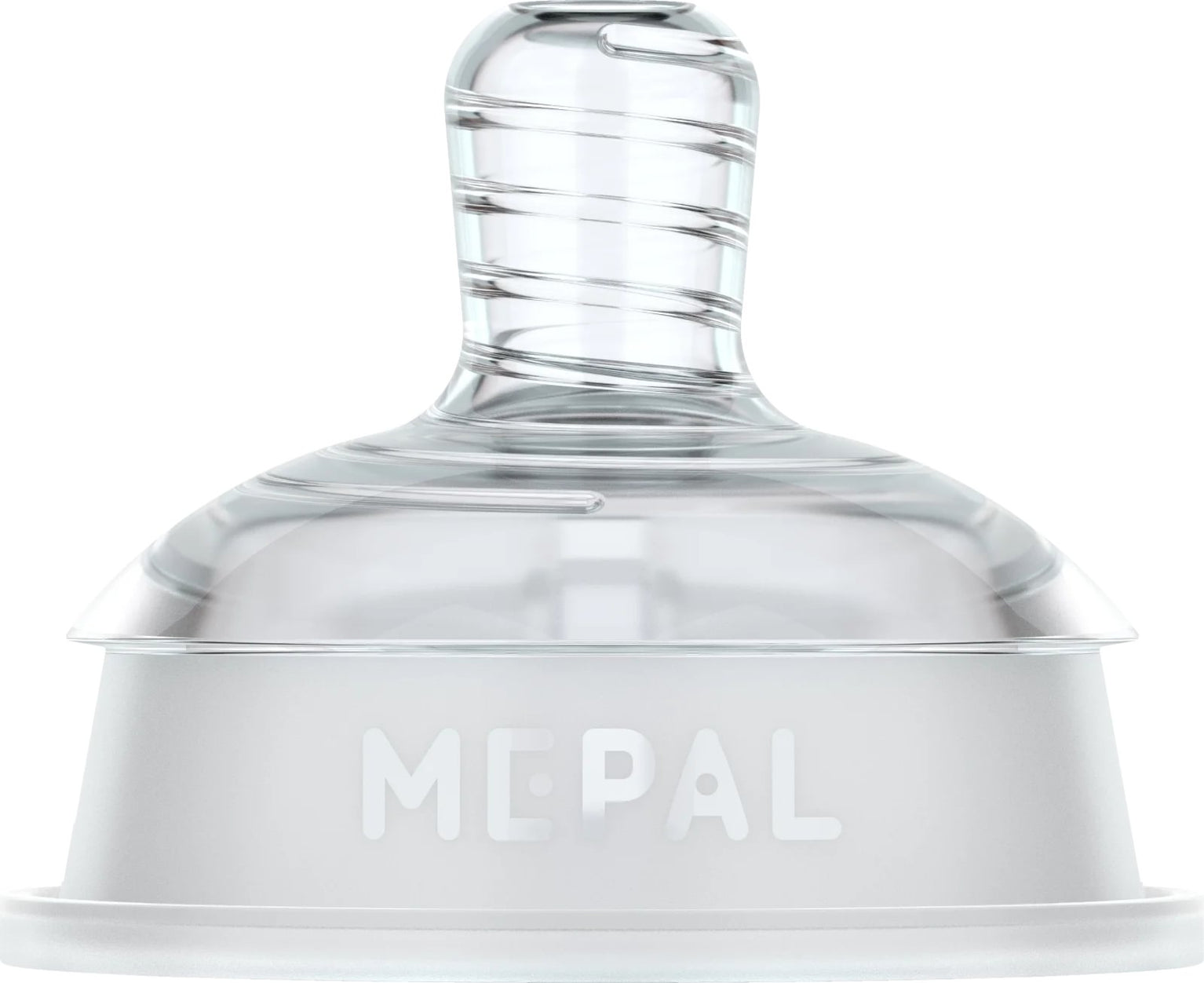 Set Bottle Teat Mio 2-Piece Slow Flow - Clear