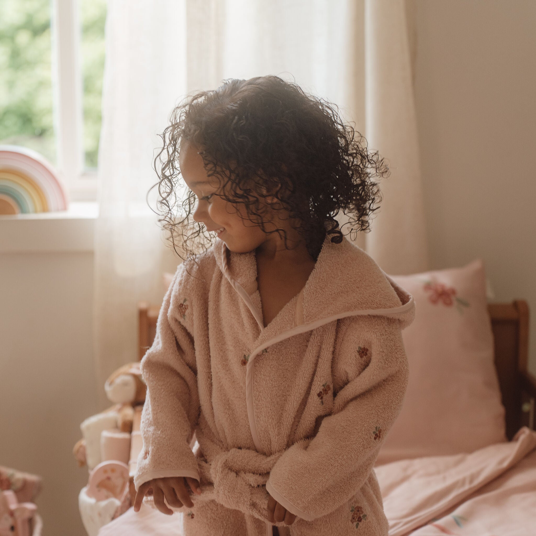 Badjas - Roze - Fairy Garden