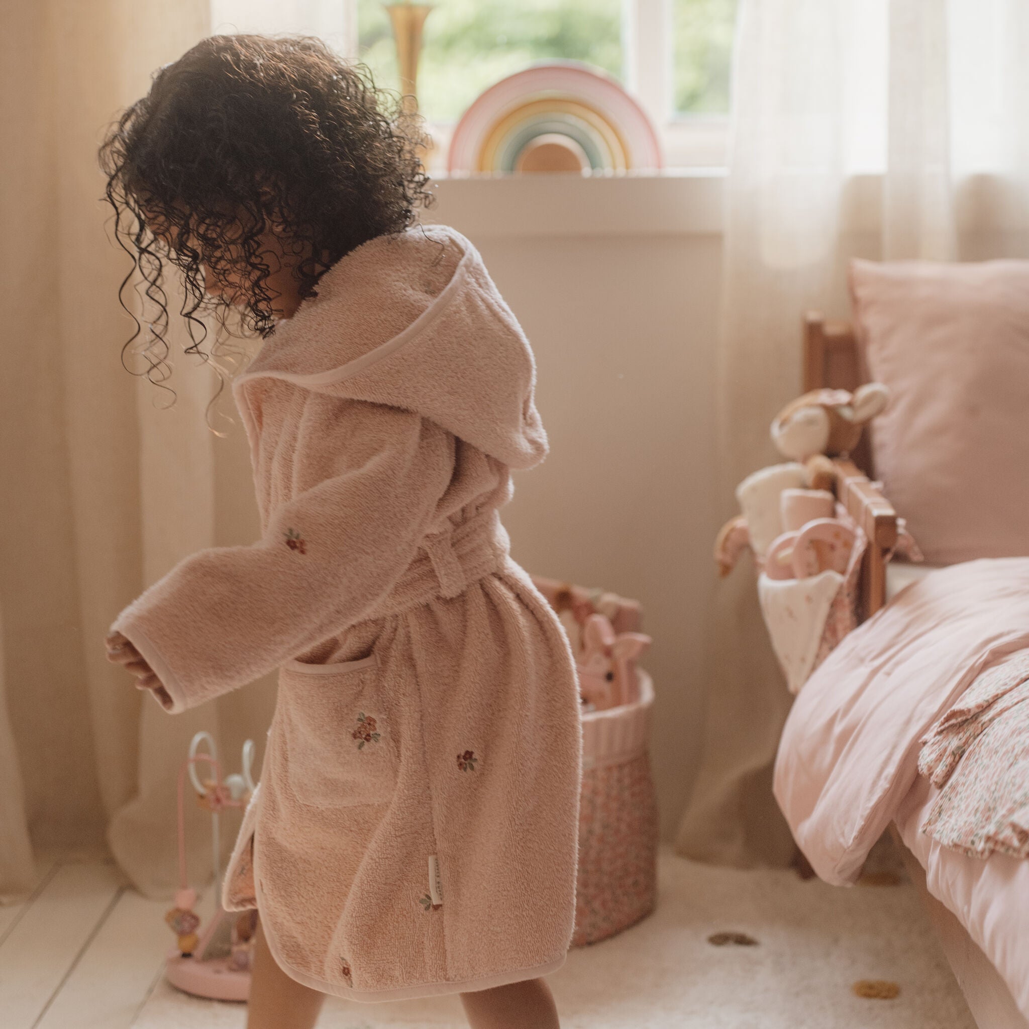 Badjas - Roze - Fairy Garden