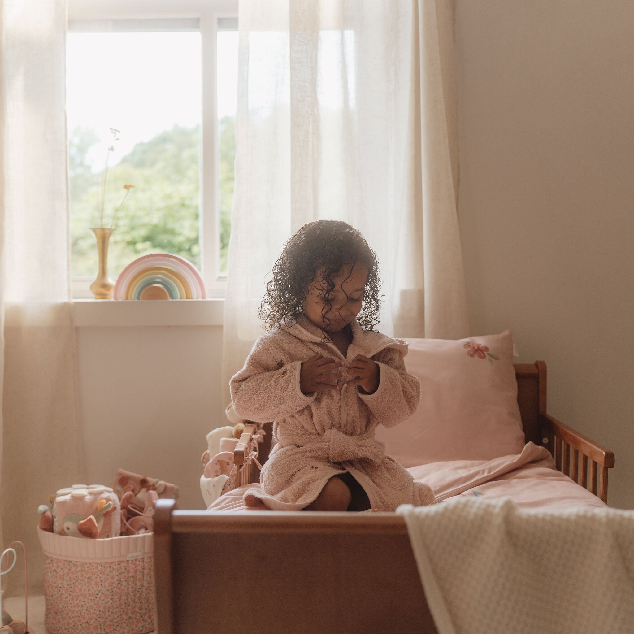 Badjas - Roze - Fairy Garden