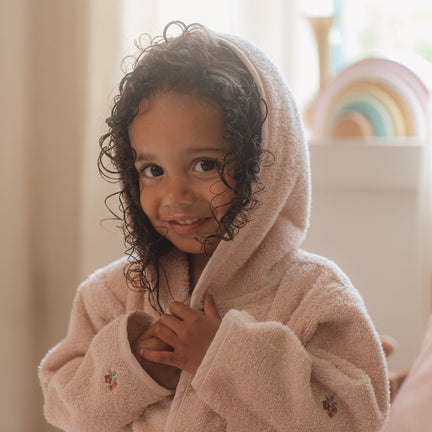 Bathrobe - Pink - Fairy Garden
